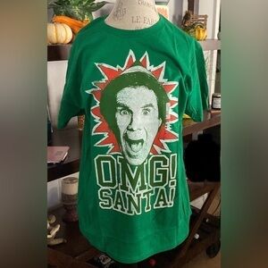 Will Farell Elf OMG! Santa T-shirt